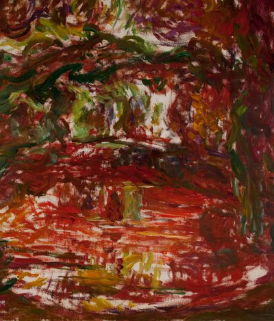 The Japanese Bridge at Giverny (detail), 1918-24 by Claude Monet